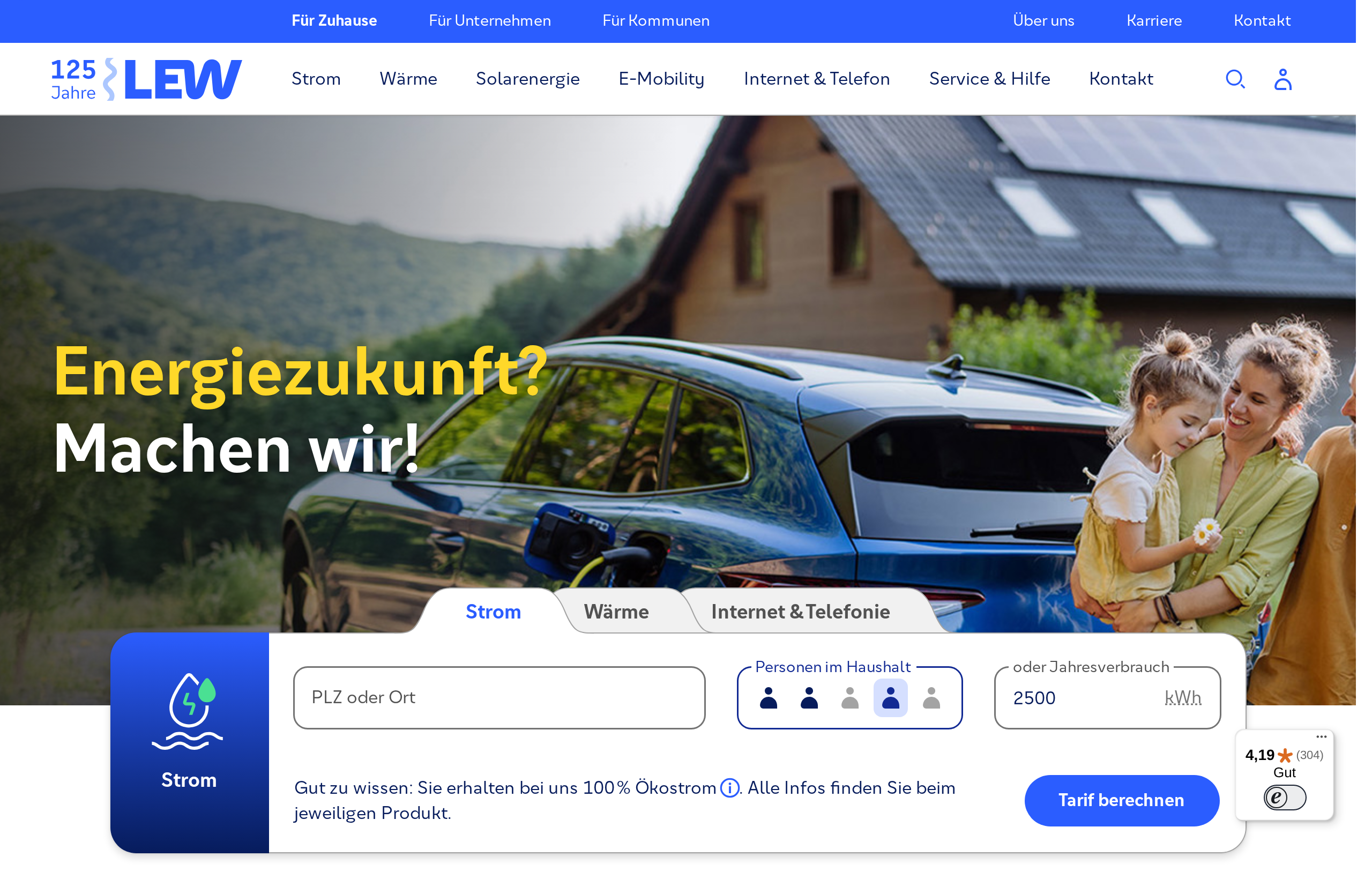 Le site des Lechwerke (LEW)