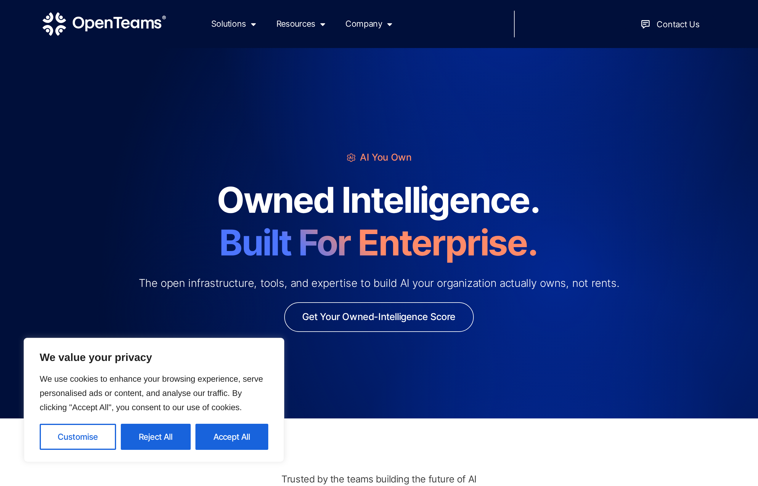 Le site d'OpenTeams